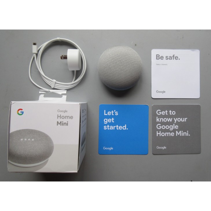 Loa thông minh Google Home Mini có BH điều khiển bằng giọng nói chính hãng nguyên seal