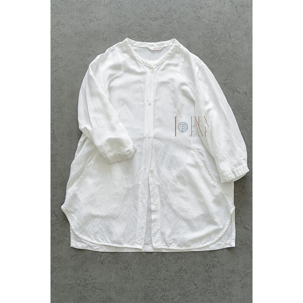 Áo linen trắng - Korea