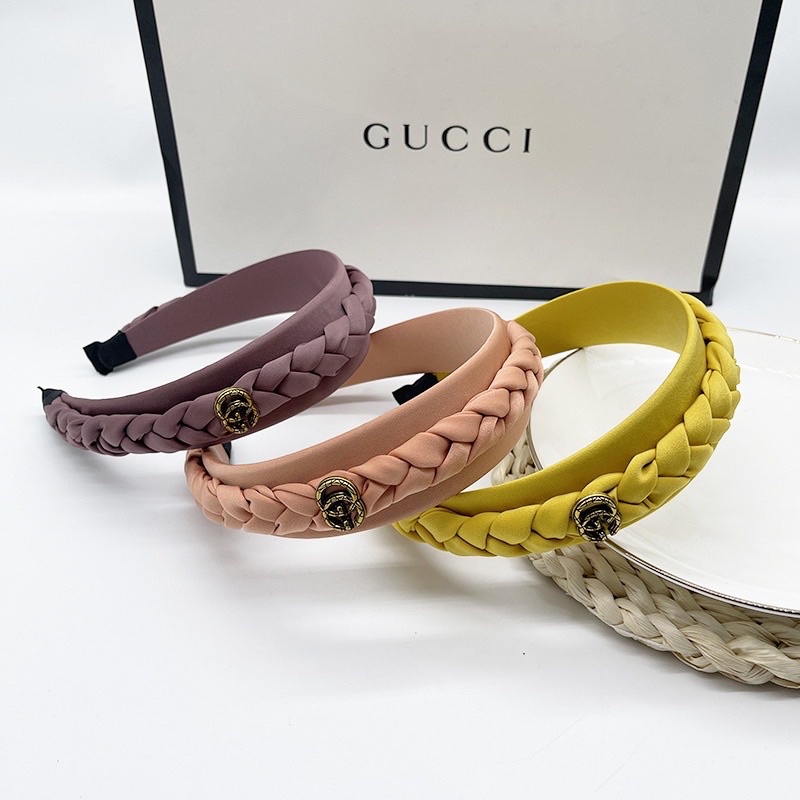 Băng Đô Dạng Bện Guccii Phong Cách Hàn Quốc Thời Trang Mùa Xuân