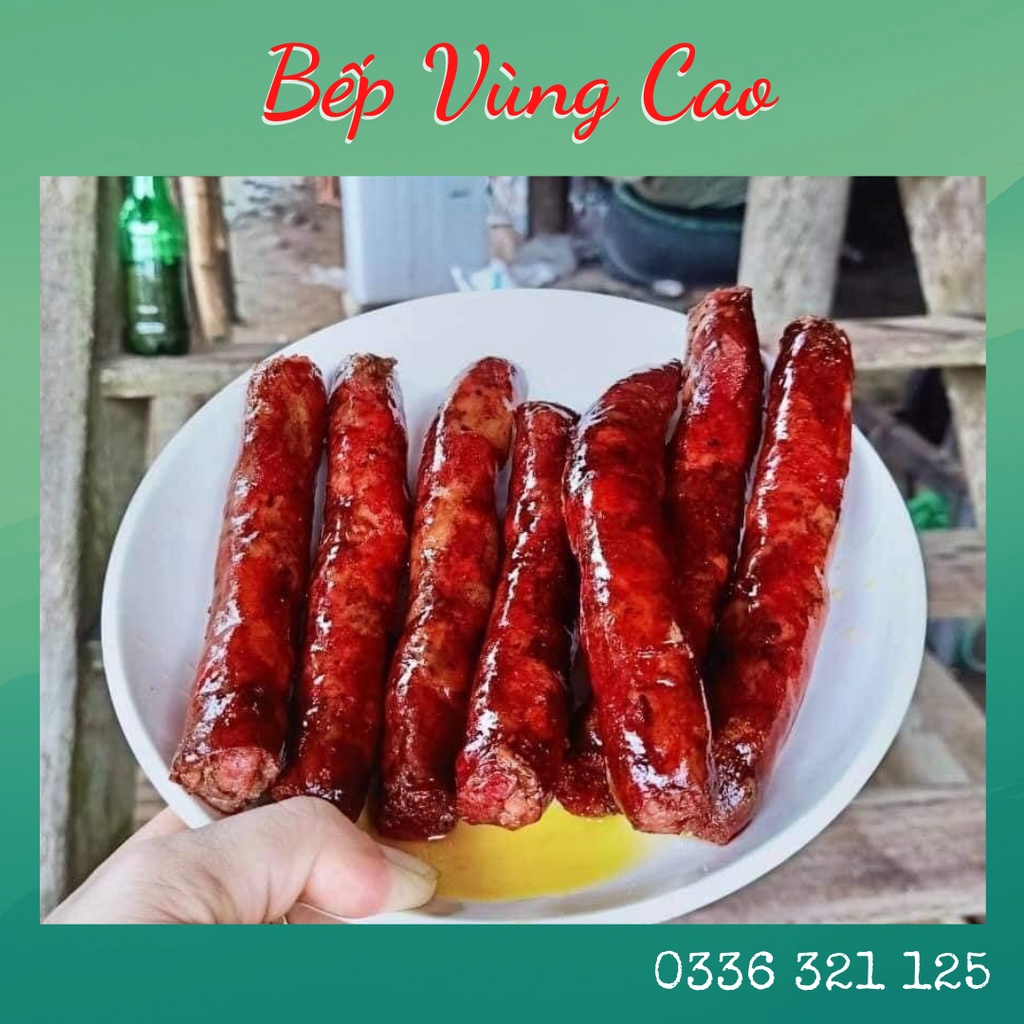 Lạp Xưởng Gác Bếp - Gói 500Gr - Thơm Ngon Đậm Vị