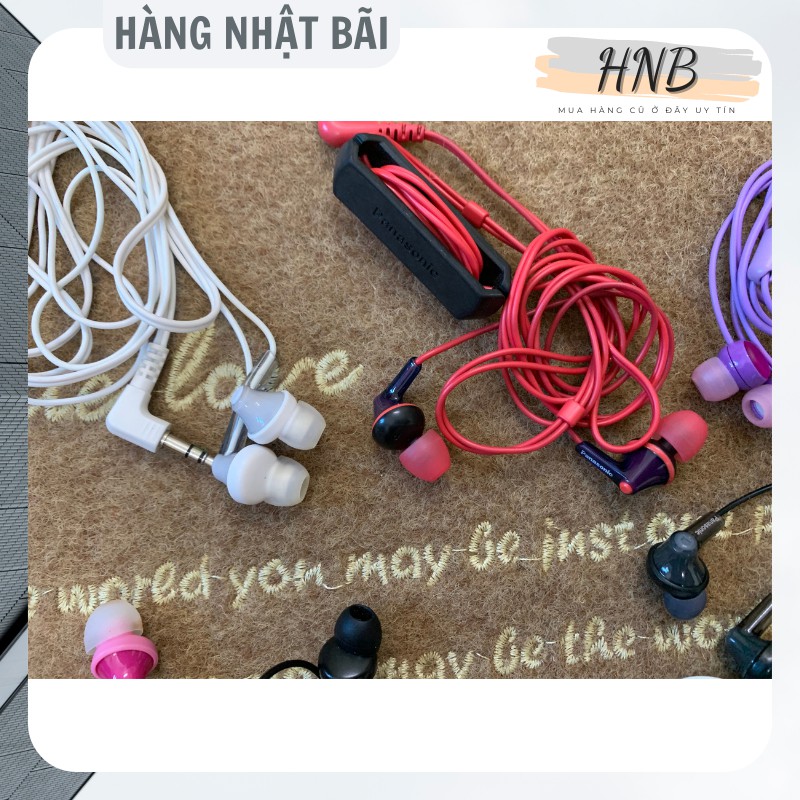 Tai nghe 3.5mm Panasonic 2hand chuẩn chính hãng