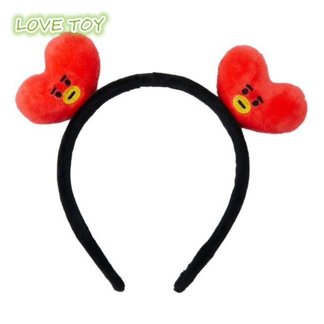 Nkodok ELEN-KPOP BTS BT21 Headband Hair Band Hoop Cartoon Toys MANG TATA