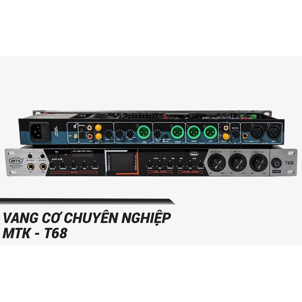 Vang cơ chuyên nghiệp MTK T68 hiện đại nhất năm 2021. Nhỏ gọn, chống hú, giảm tiếng ồn, âm thanh cực chuẩn. BH 12th