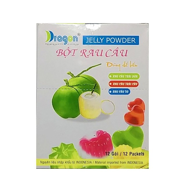 1 Hộp Bột Rau Câu Dragon Trái Dừa  Nguyễn Long
