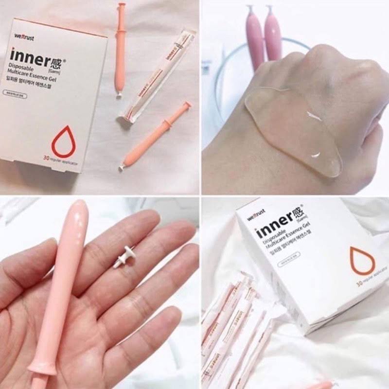 Inner Gel Đũa Thần Inner Hàn Quốc Dung Dịch Vệ Sinh Phụ Nữ Kít Hồng Thơm Vùng Kín, Ngừa Hôi Cân Bằng PH