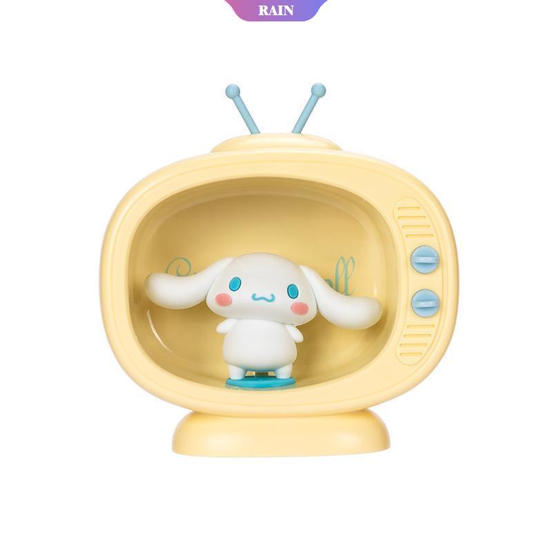 Phụ Kiện Sanrio Đèn Ngủ Hình Tv Hoạt Hình My Melody Cinnamoroll Hello Kitty Dễ Thương Làm Quà Tặng Cho Bé