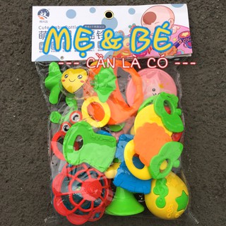 BỘ 12 MÓN ĐỒ CHƠI LỤC LẠC CHO BÉ