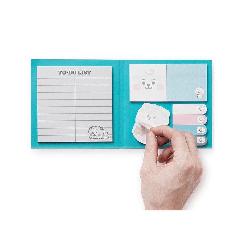 [ OFFICIAL BT21] Giấy Ghi Chú BT21 BABY MEMO PAD STICKER-Line Friends