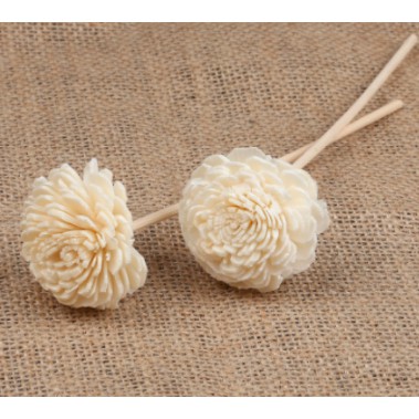 [HOA TO 4.5cm] Một bộ 2 que &amp; 2 hoa khuếch tán tinh dầu, dùng để cắm vào các lọ tinh dầu nước hoa khuếch tán.