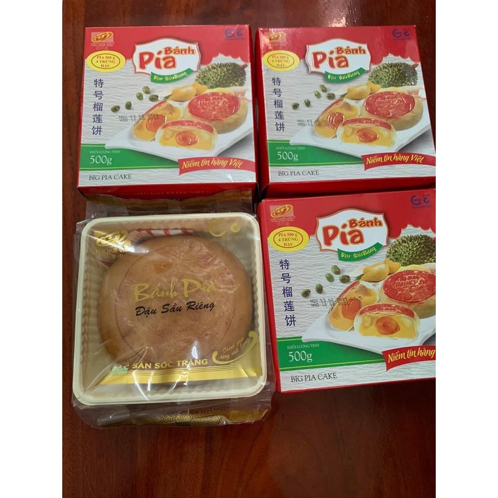 Bánh Pía Tân Huê Viên 4 Trứng Muối 550g