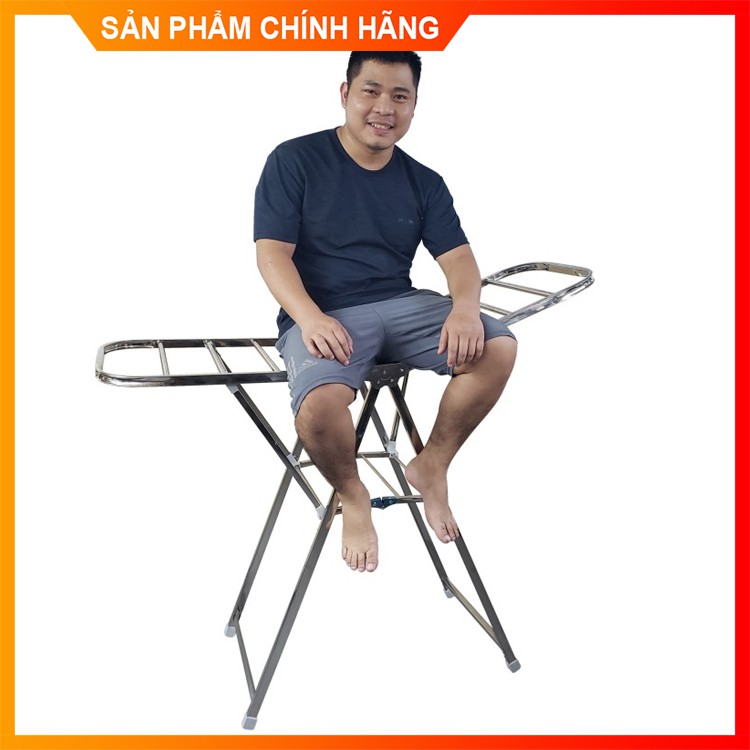 Giàn phơi, kệ phơi đồ inox gấp gọn đa năng - Chính hãng NIKITA