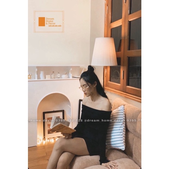 Ghế sofa đơn decor phong cách vintage Hàn Quốc