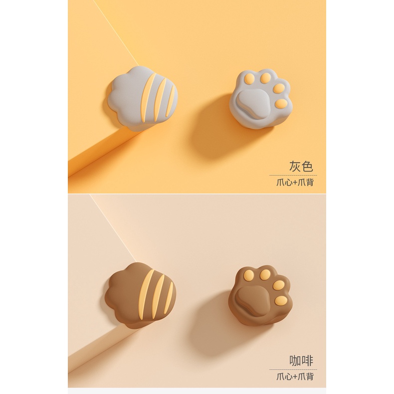 Miếng Bọc Góc Bàn Dày Dặn Chống Va Chạm Hình Chân Mèo Dễ Thương