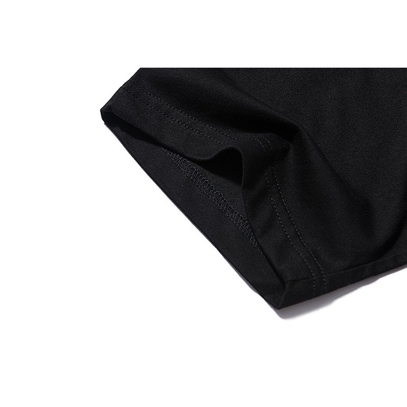 Áo Thun Cotton Tay Ngắn Dáng Rộng Plus Size Unisex