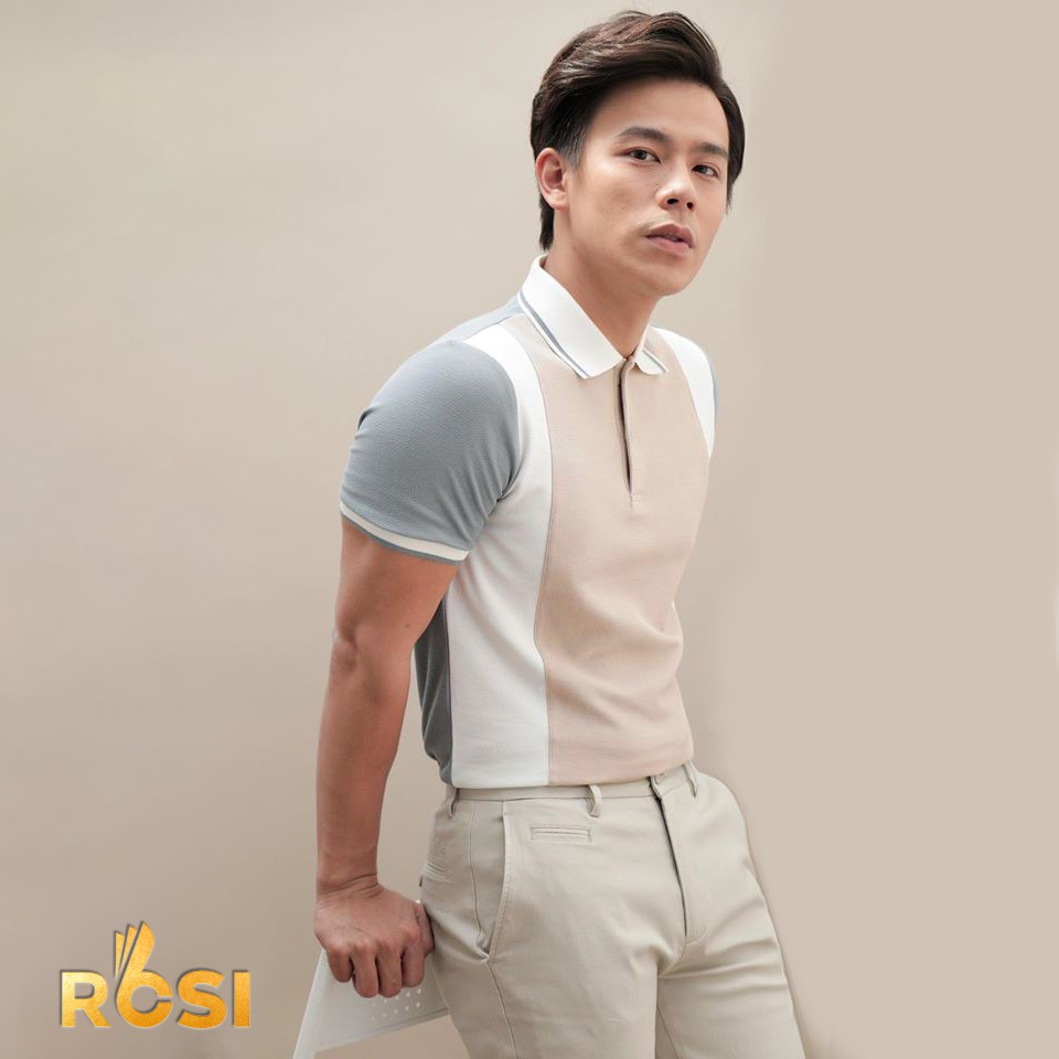 [100% Cotton] Áo Polo Nam - Hàng Thiết Kế Chính Hãng Rosi / Mã Áo: P05 | BigBuy360 - bigbuy360.vn