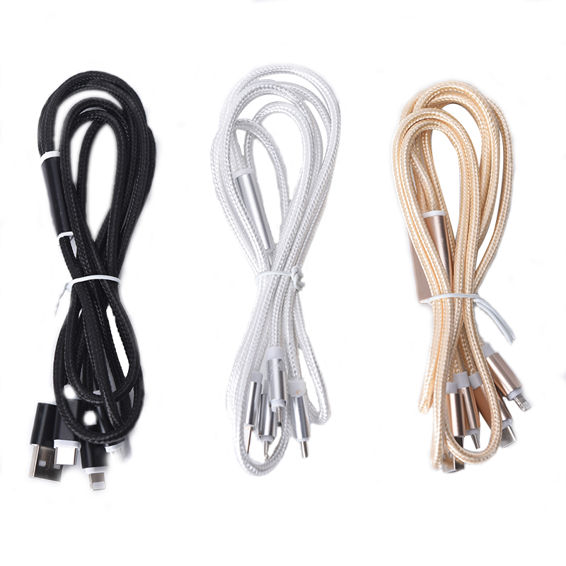 Dây Cáp Sạc 3 Trong 1 Loại C Micro Usb Cho Iphone Android