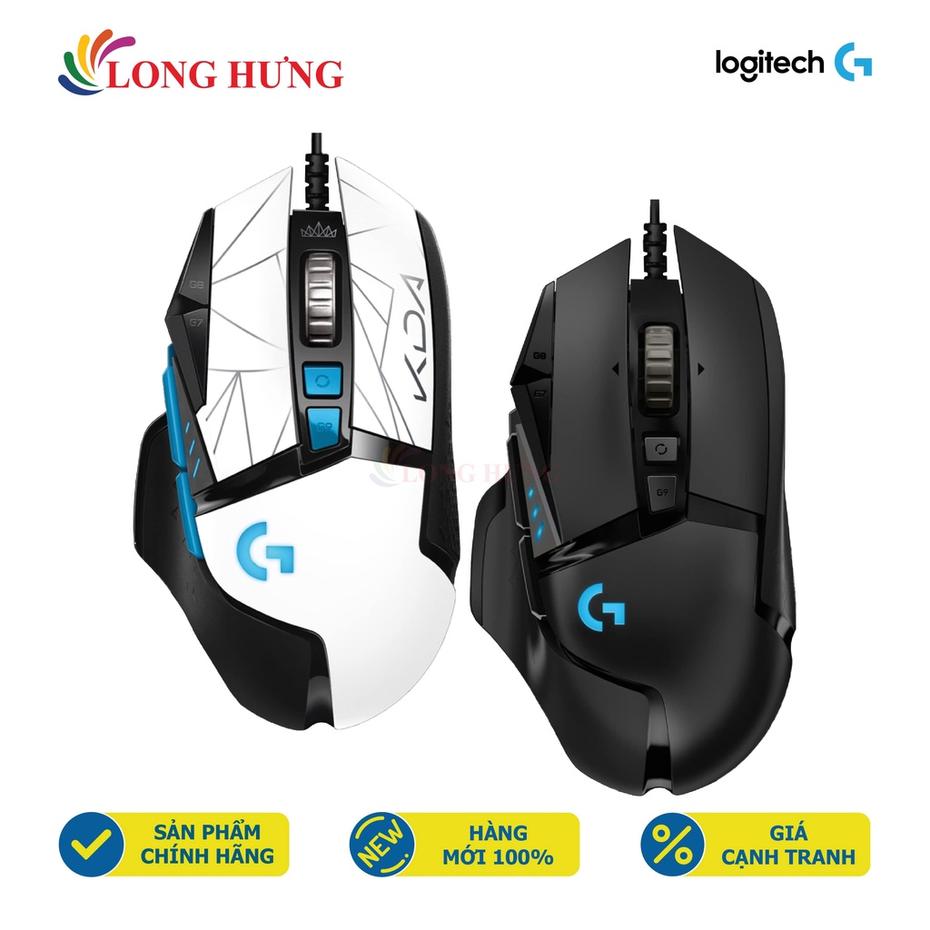 Chuột có dây Logitech G502 Hero - Hàng chính hãng