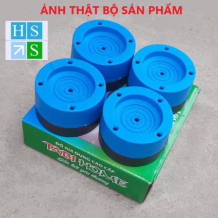 Chân kê chống rung chống ẩm máy giặt tủ, 4 chân kê chống rung cao su máy giặt | BigBuy360 - bigbuy360.vn