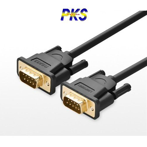Cáp RS232 dài 3m (Com to Com) đầu mạ vàng cao cấp Ugreen 20155