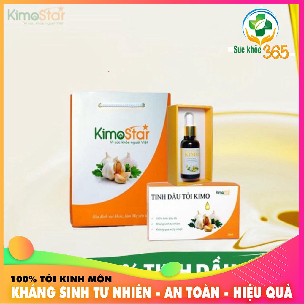 Tinh dầu tỏi Kimo chính hãng