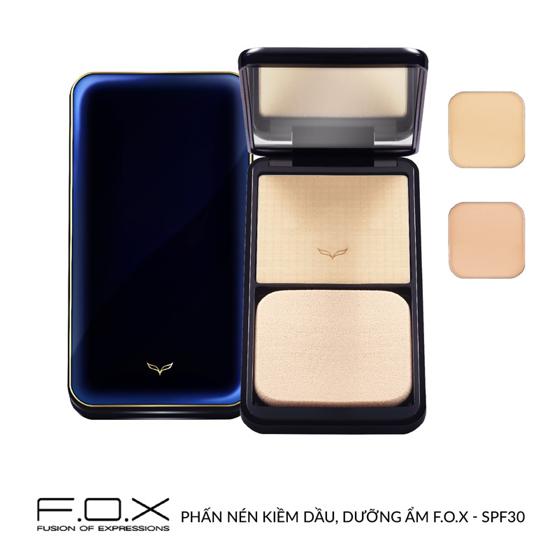 Phấn Nén Dưỡng Ẩm, Kiềm Dầu F.O.X Double Function Compact 12g | BigBuy360 - bigbuy360.vn