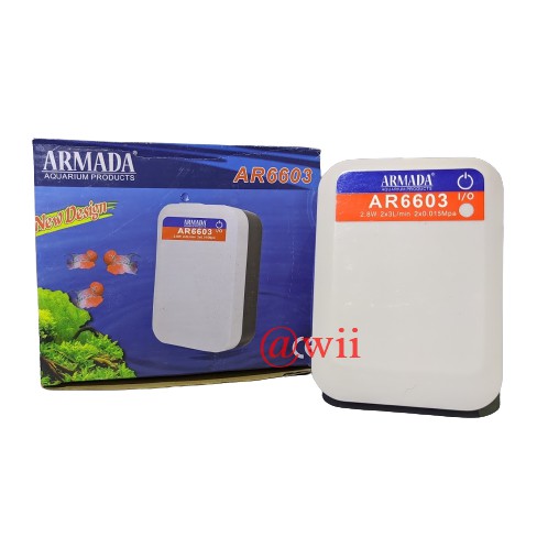 Armada Máy Bơm Sục Khí Mini Ac Dc 6603 Chuyên Dụng Cho Bể Cá