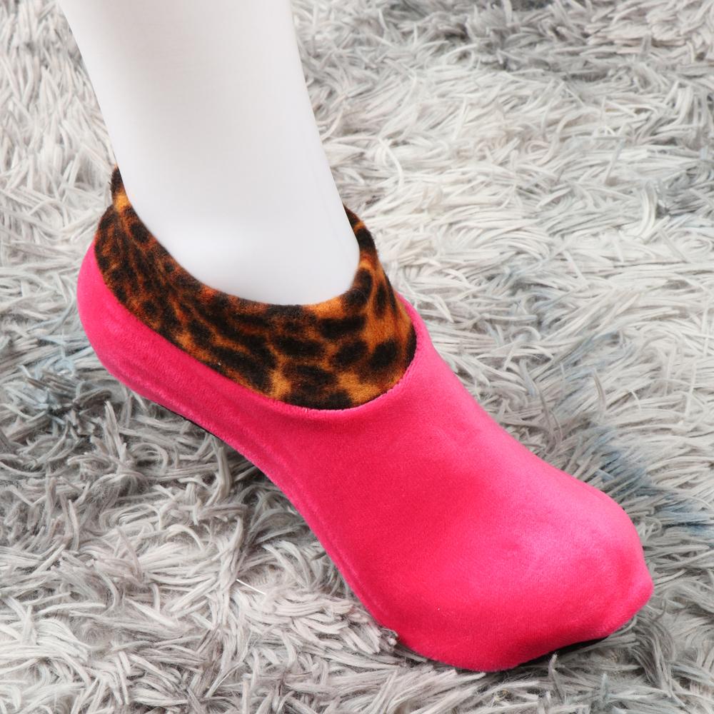 UPSTOPVN Vớ Chống Trượt Họa Tiết Da Báo Dành Cho Nữ