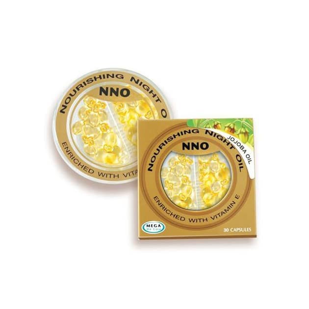 Dầu dưỡng ẩm NNO - Vitamin E tự nhiên (30 viên)