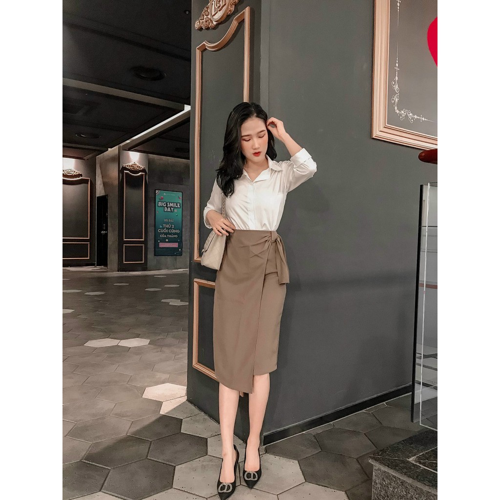 Chân váy công sở , form chuẩn chữ A, chất liệu cao cấp không nhăn, không ra màu, không xù lông,đủ size | BigBuy360 - bigbuy360.vn