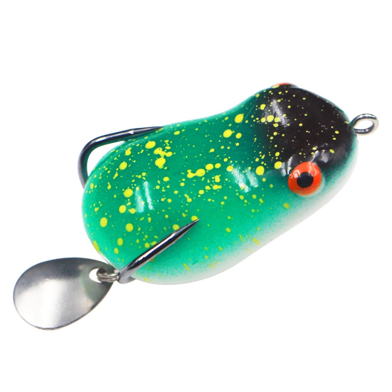 mồi giả Mồi Câu Cá Giả Hình Con Ếch 4cm 7g/5cm 12g Super Frog Lure Mồi giả câu cá lóc FATRENDCB