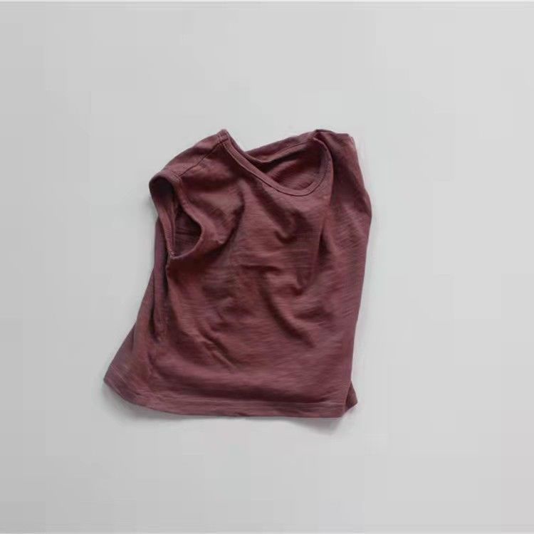 [Babycat] Hàng Có Sẵn Bán Chạy Áo Sát Nách Cotton Mềm Mại Thoải Mái Mùa Hè Phong Cách Nhật Hàn Hàn Quốc Có Thể Giặt Rửa Cho Bé Trai Và Bé Gái