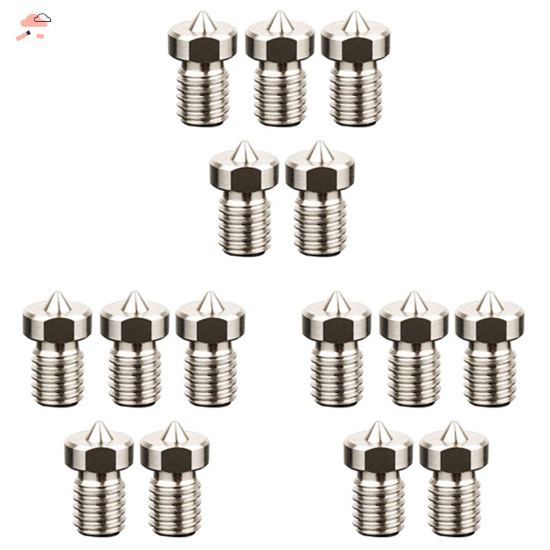 5 Vòi Phun Hợp Kim Titan 0.3mm / 1.75mm Cho Máy In 3d