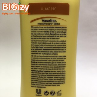 Mẫu mới Dưỡng Thể Vaseline 725ml