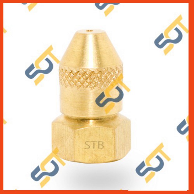 Vòi phun sương bằng đồng, điều chỉnh được lượng nước, ren ngoài 21mm - Béc cá sấu