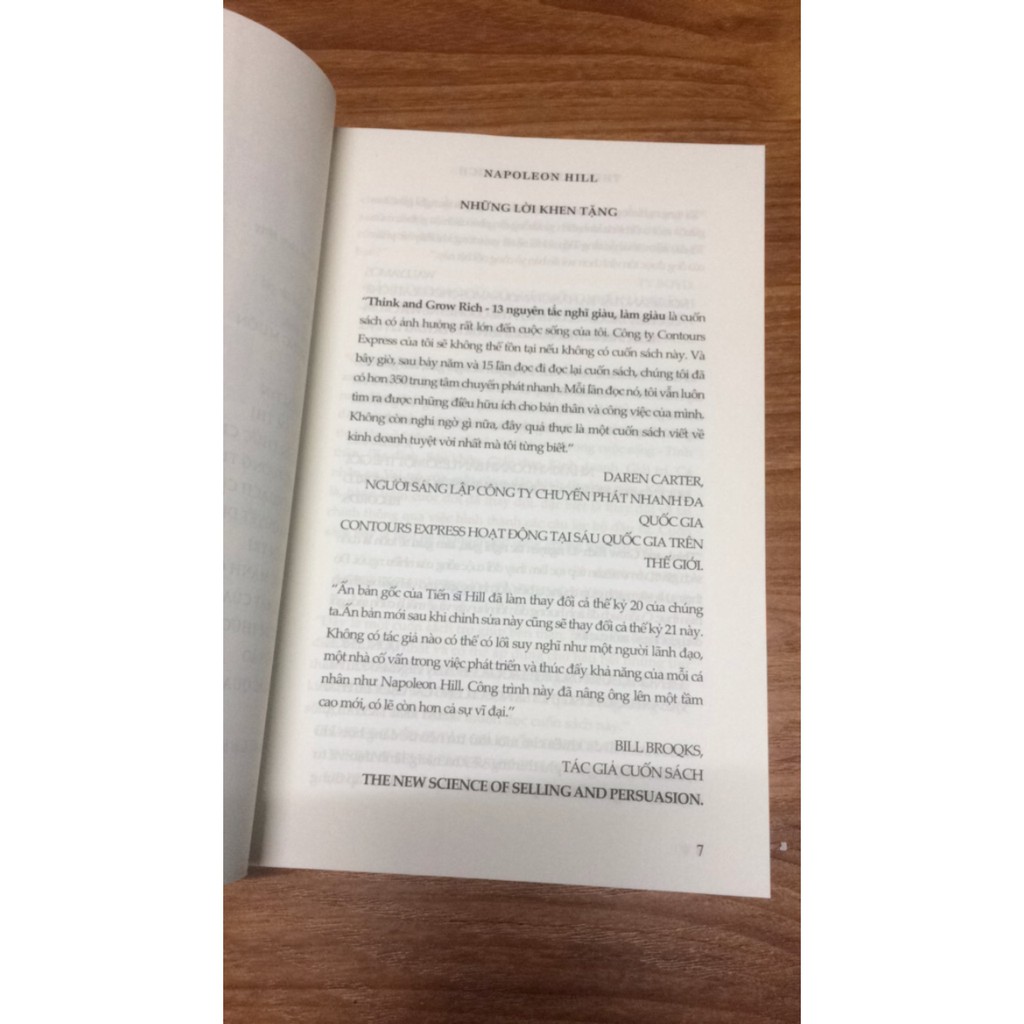 Sách 13 Nguyên Tắc Nghĩ Giàu Làm Giàu Think And Grow Rich