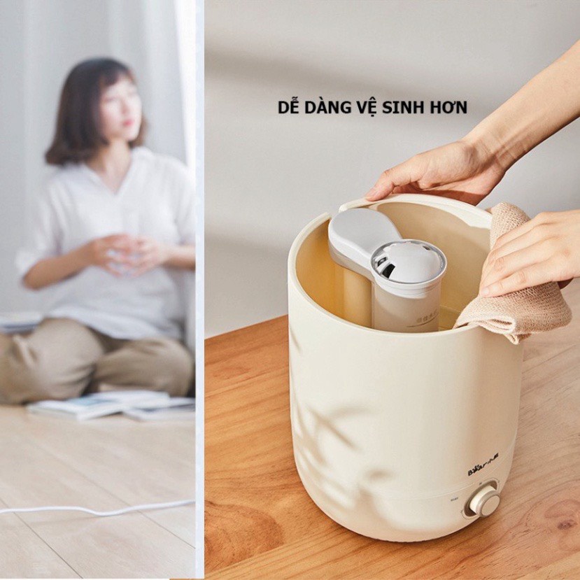 [Mã 154ELSALE2 giảm 7% đơn 300K] Máy phun sương xông tinh dầu chính hãng Bear 4.5L , công suất 30W - Bảo hành 12 tháng