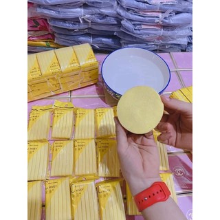 Miếng mút rửa mặt bông xốp cực mềm