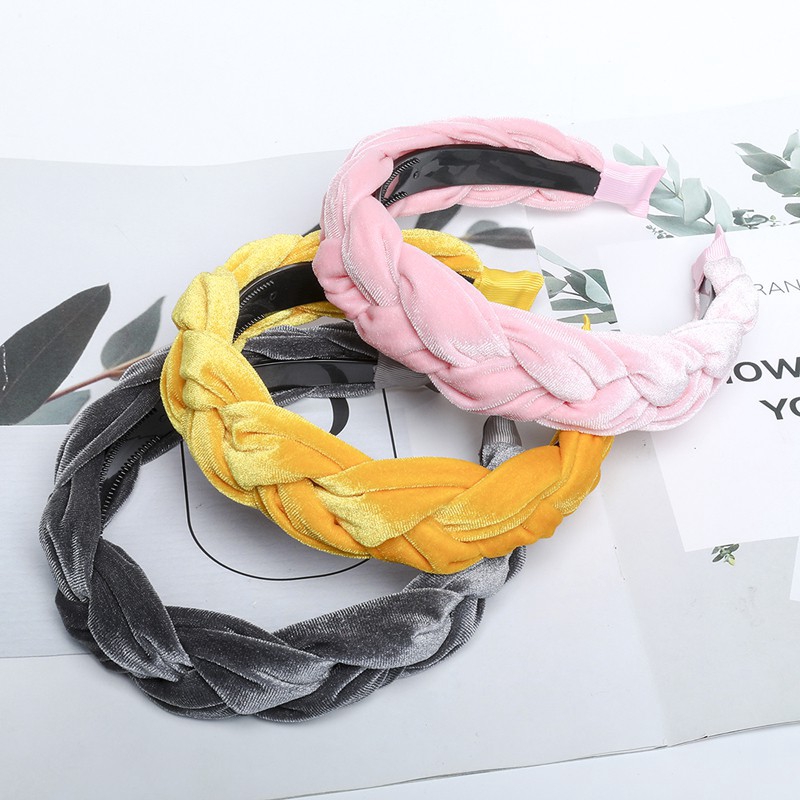 Băng Đô Vải Thắt Nút Xinh Xắn Cho Nữ