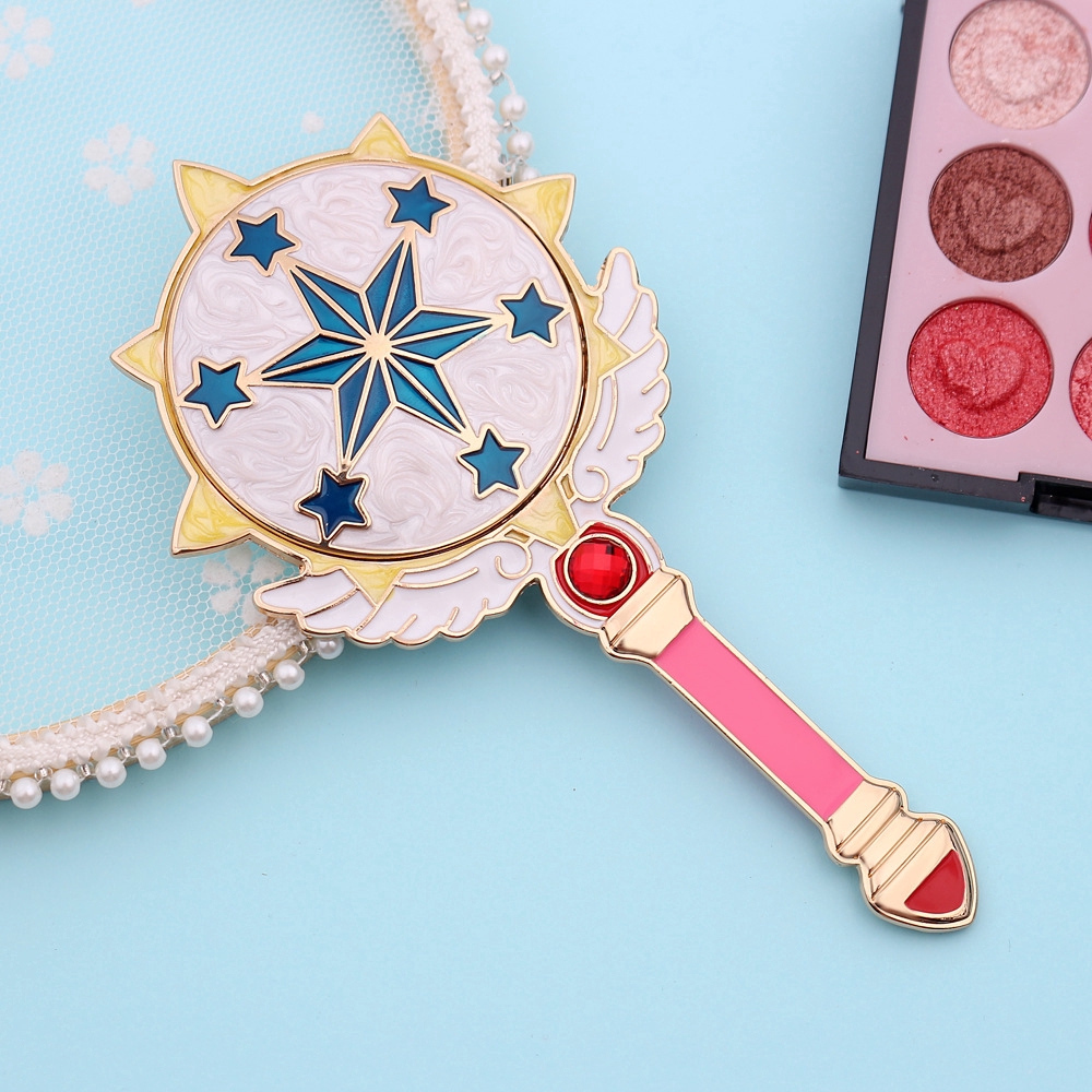 [Hàng mới về] Gương trang điểm hình thủ lĩnh thẻ bài Sakura độc đáo