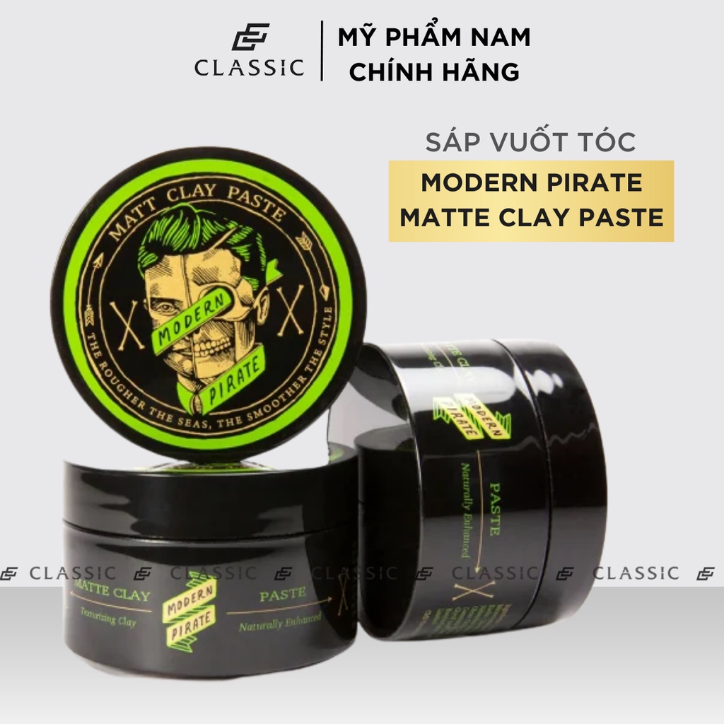Sáp Vuốt Tóc Modern Pirate Matte Clay Paste