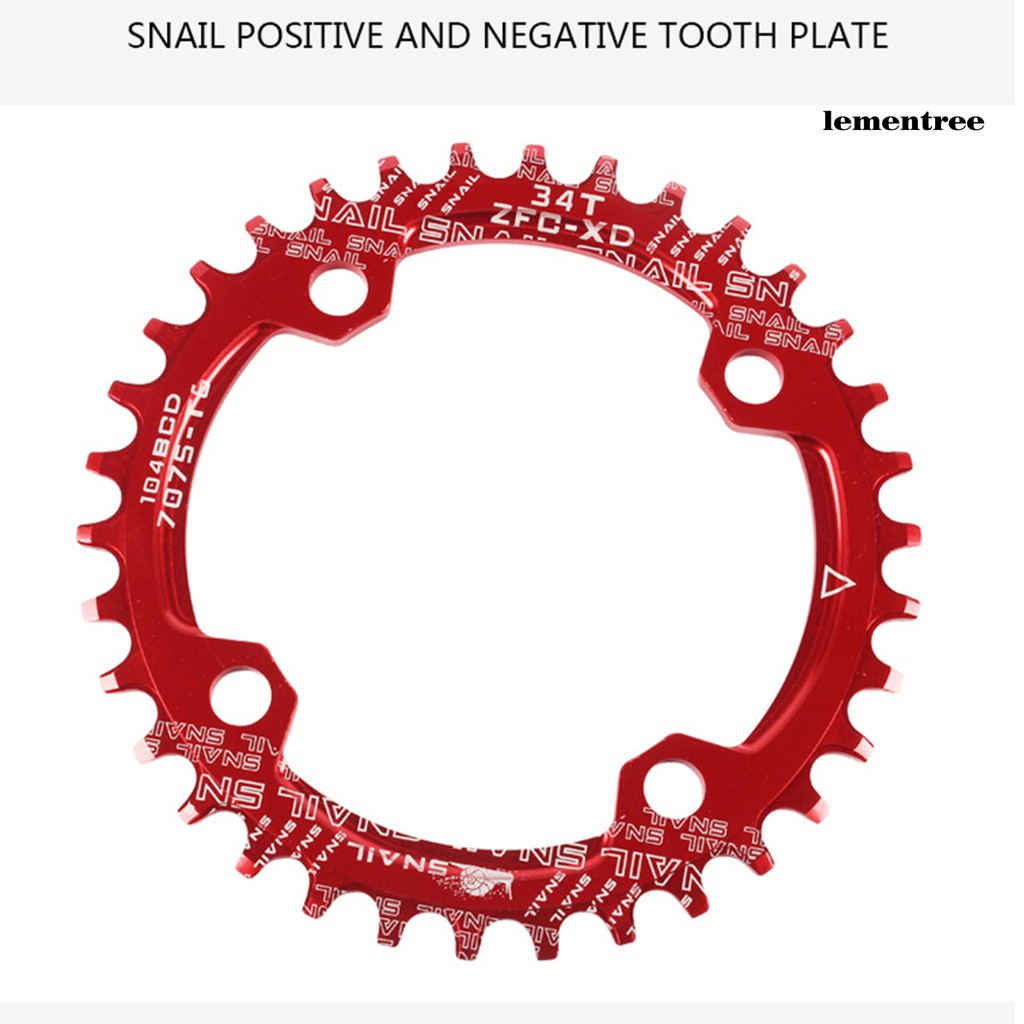 Đĩa Xích Đơn / Tròn / Oval 104BCD 32T 34T 36T 38T Cho Xe Đạp