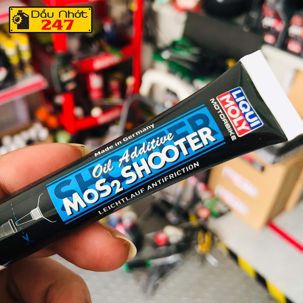 Phụ gia nhớt Liqui Moly Mos2 Shooter 20ml - 20575