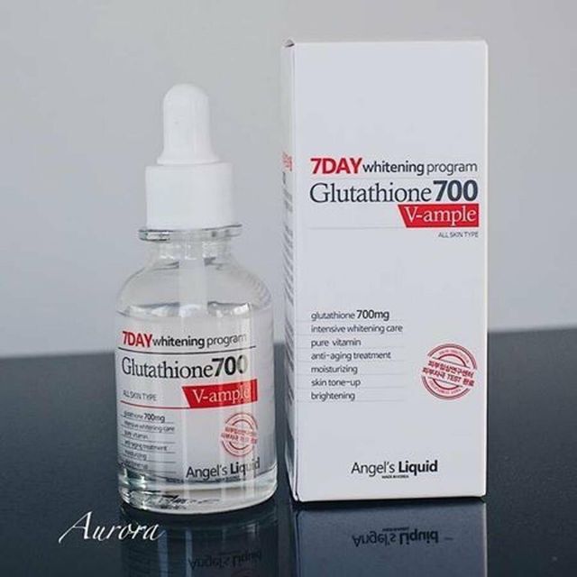 Huyết Thanh Trắng Da 7day Whitening Program Glutathione 700 V-ample
