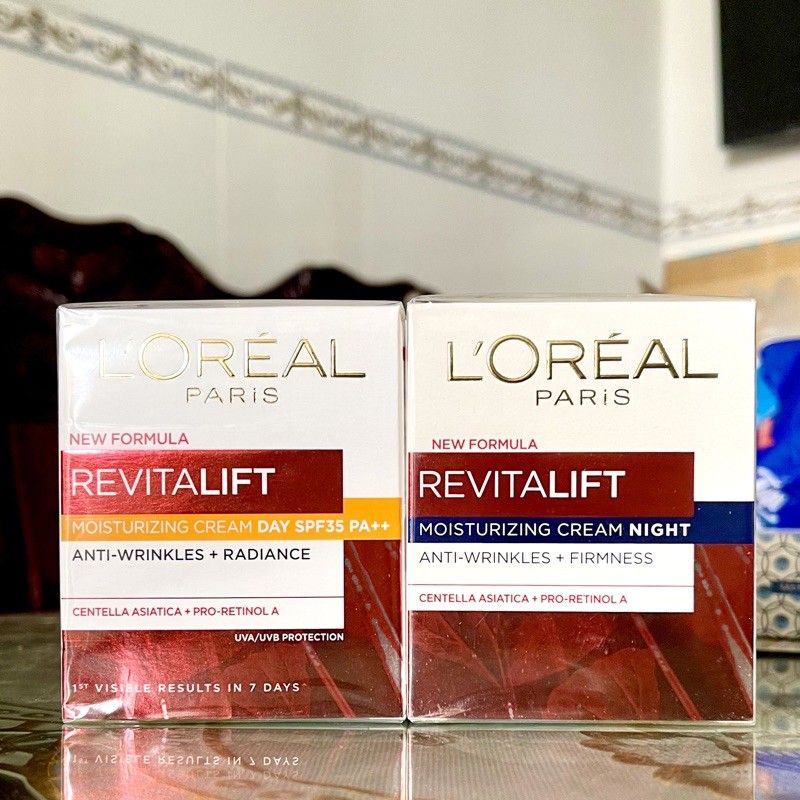 Bộ kem dưỡng trắng và giảm thâm nám chuyên sâu Loreal Paris 50ML