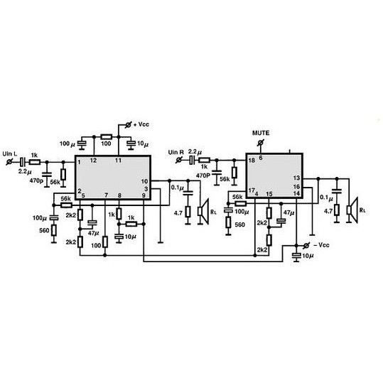 IC CÔNG SUẤT STK 4152 II