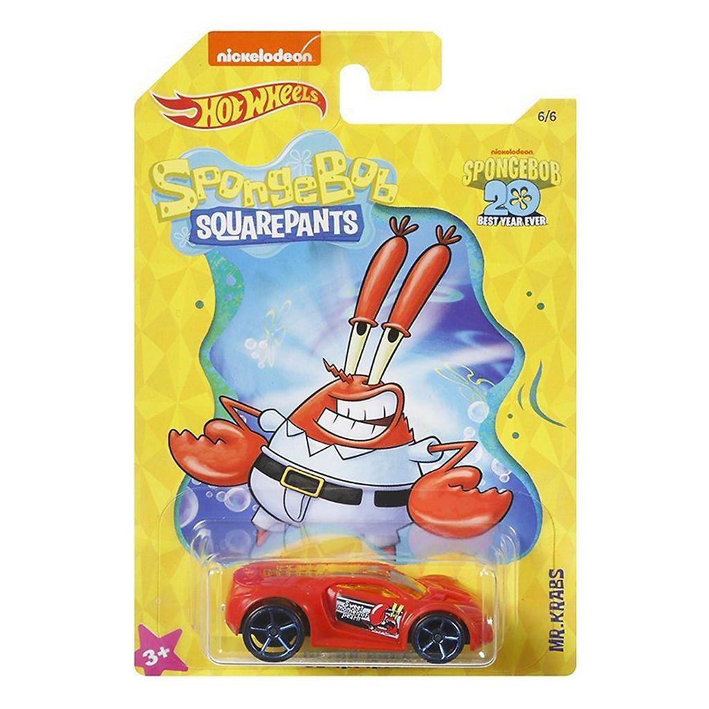 Siêu Xe Hot Wheels Chủ Đề Spongebob Ultra Rage GBB38/GDG83