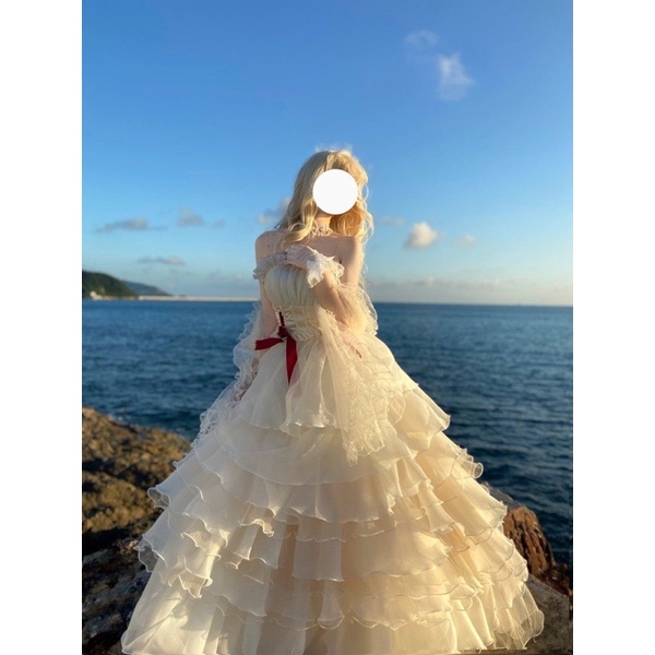 VÁY CÔNG CHÚA XOÈ NHIỀU TẦNG DỰ TIỆC PROM ĐẦM LOLITA ULLZANG VINTAGE CHỤP ẢNH STUDIO KỶ YẾU VÁY CƯỚI