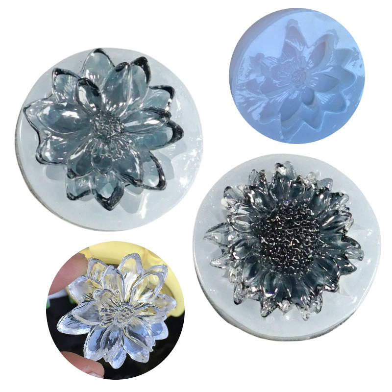 Khuôn Silicone Làm Bánh Thủ Công Hình Hoa Hướng Dương