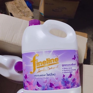  1 can nước giặt xả fineline tím 3000ml