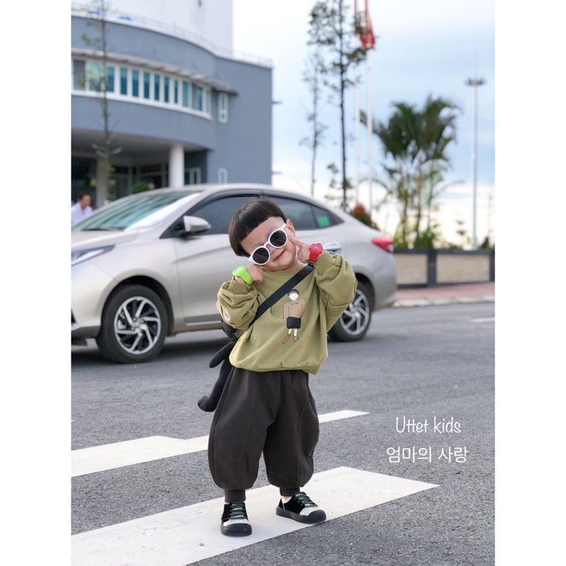 ÁO SWEATER CHO BÉ PHONG CÁCH HÀN QUỐC 1578 FORM CHUẨN SIZE SIÊU ĐẸP